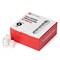 Richword Selected Prewound Bobbins Plastic Sided, Size A (Class 15 / SA156) 144pcs, 70D/2 & 75D/2 Polyester Embroidery Bobbin Thread, Black & White, 125–130 Yards, for Single Needle Embroidery & Sewing Machines
